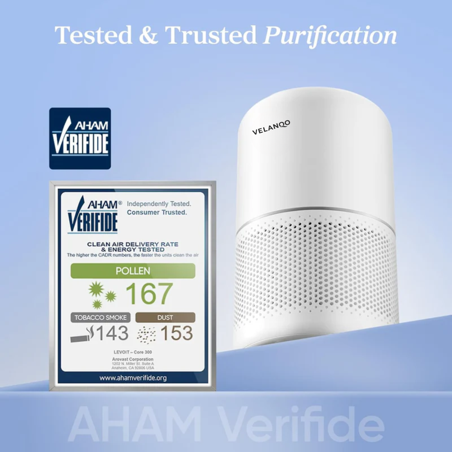 Velanqo PureAir 300™ HEPA Air Purifier