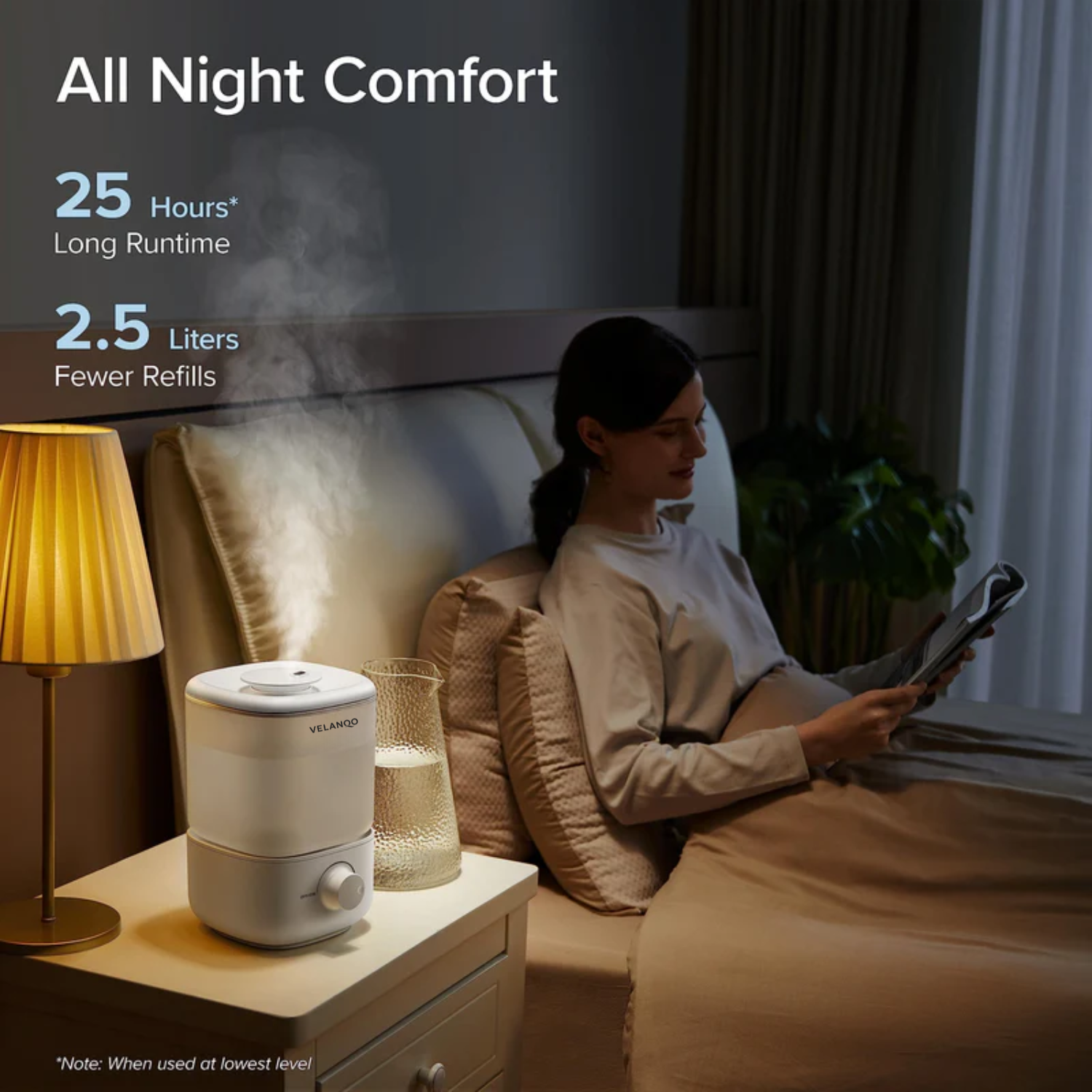 Velanqo MistAir 2.5™ Cool Mist Humidifier