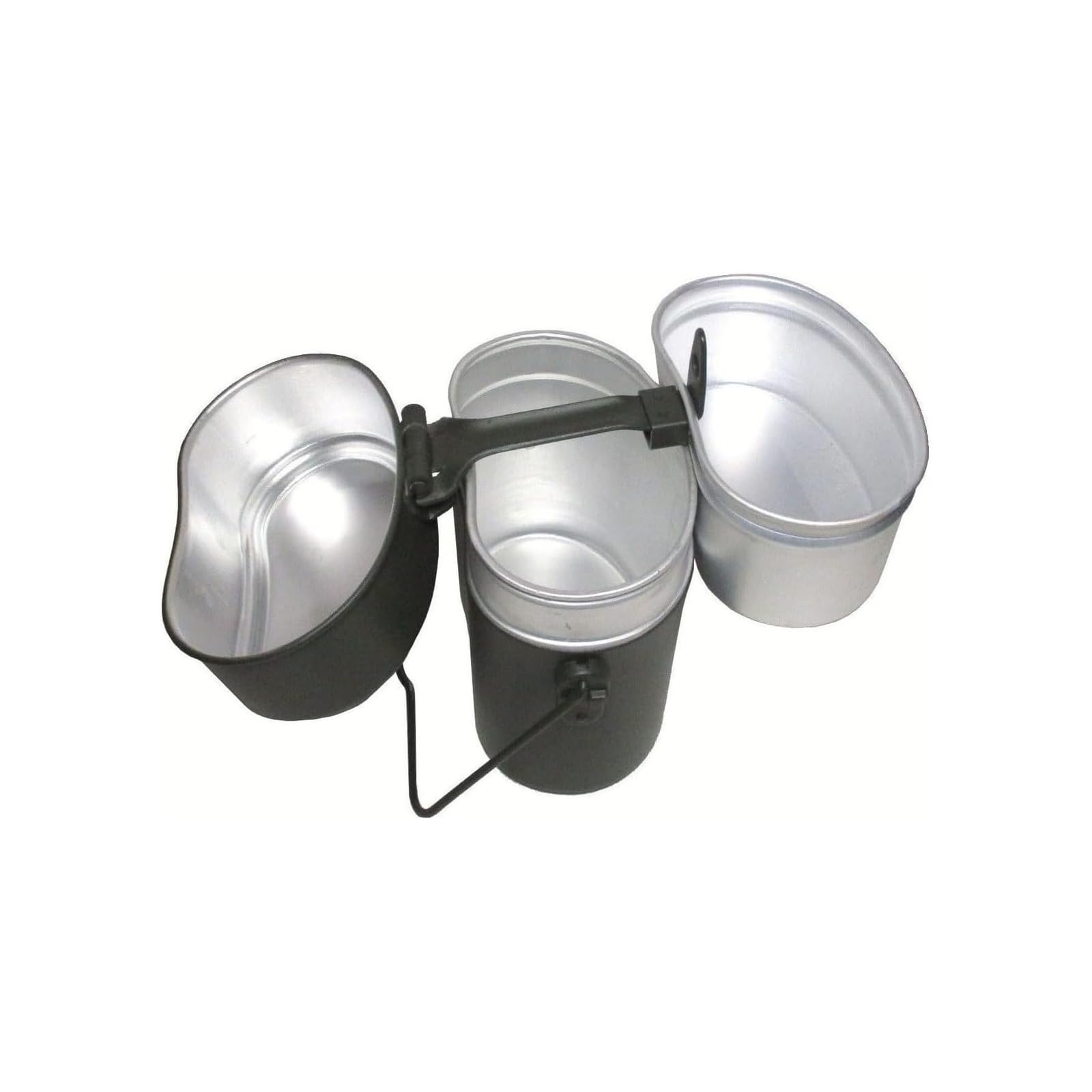 Aluminium Kochgeschirr Set 1,5L – Leicht & Platzsparend für Outdoor Kochen