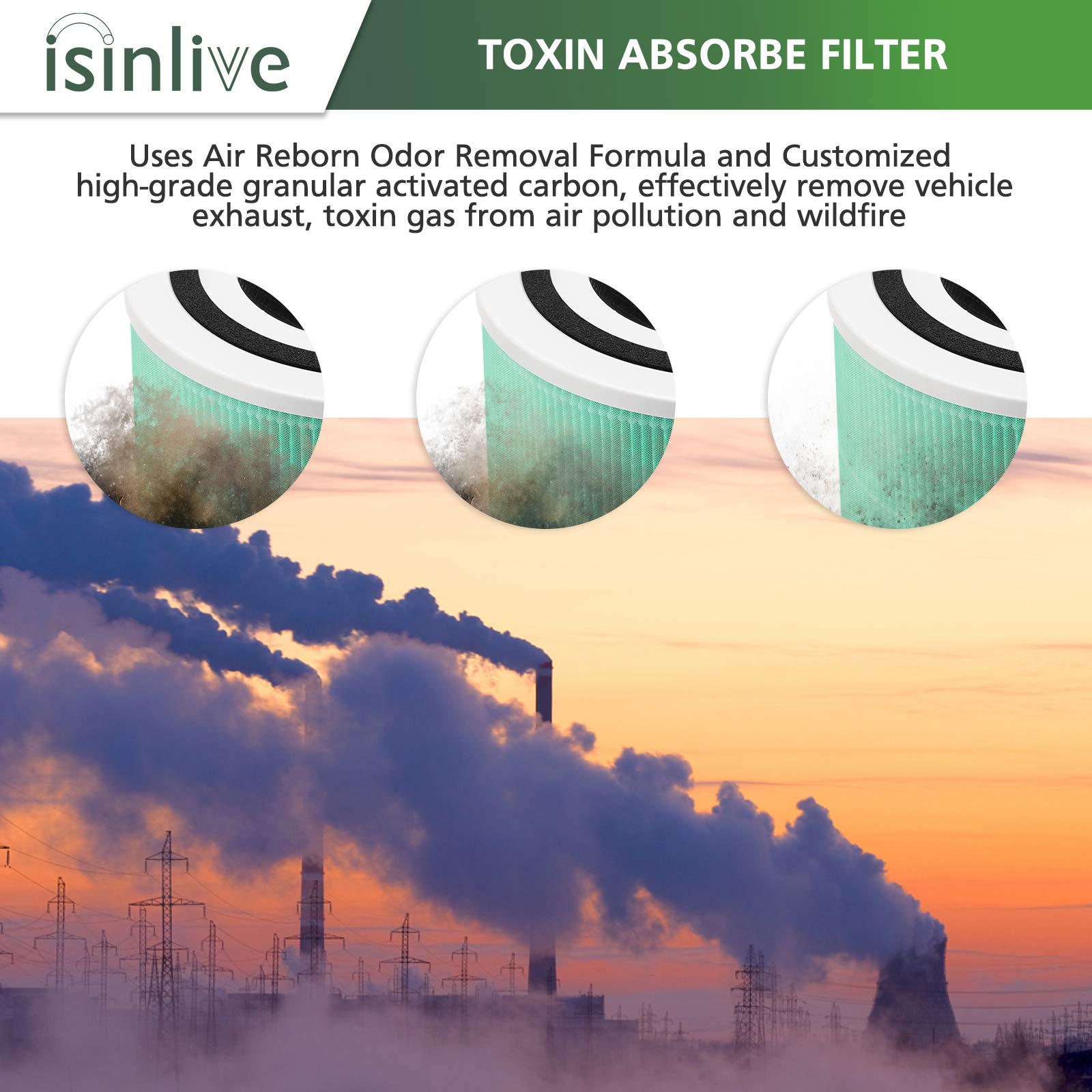 Velanqo PureAir 300™ Replacement HEPA Filters (2-Pack)