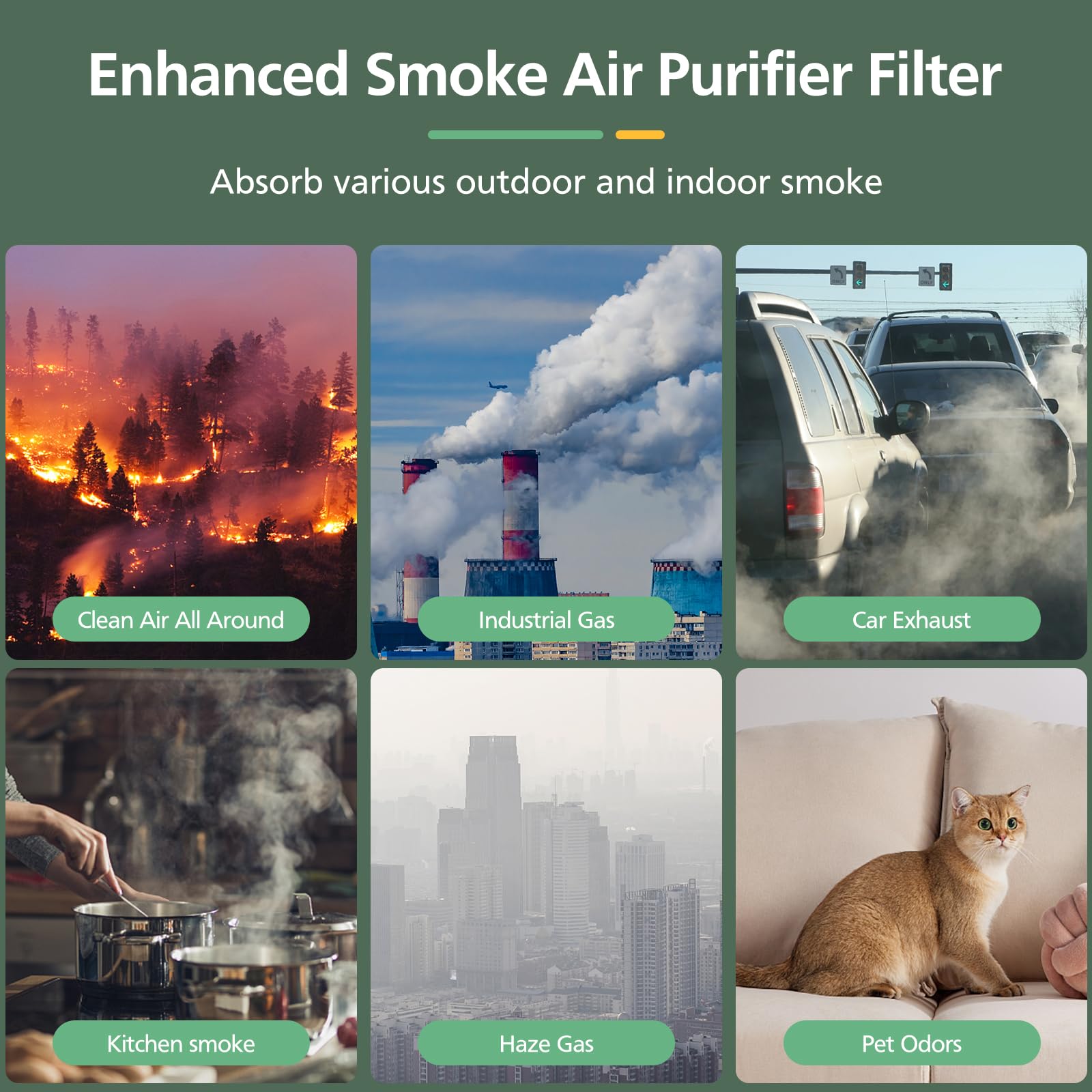 Velanqo PureAir 300™ Replacement HEPA Filters (2-Pack)