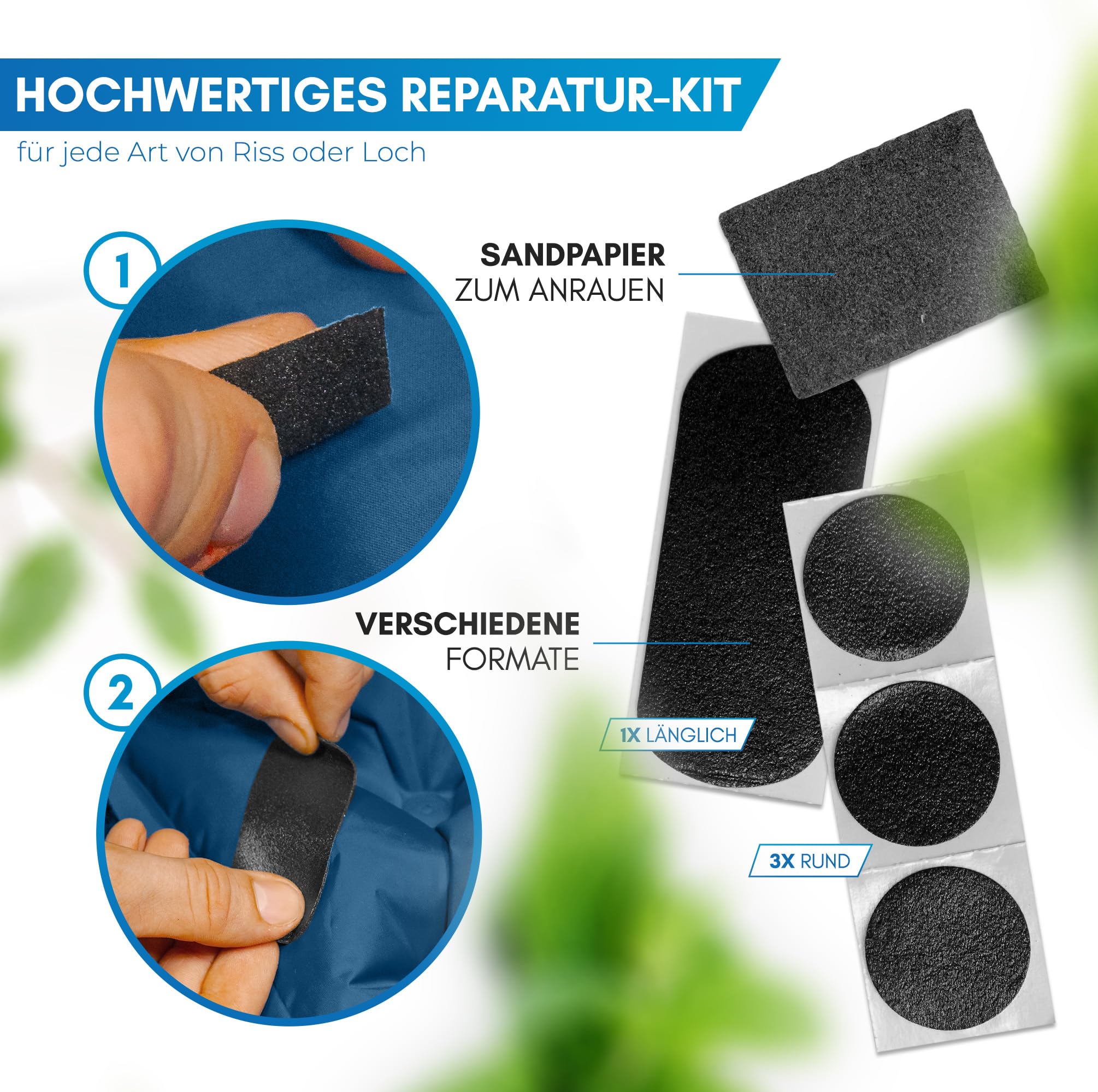 Camping Isomatte 10 cm – Schnellaufblasend mit Integrierter Fußpumpe, Ultrakomfortabel